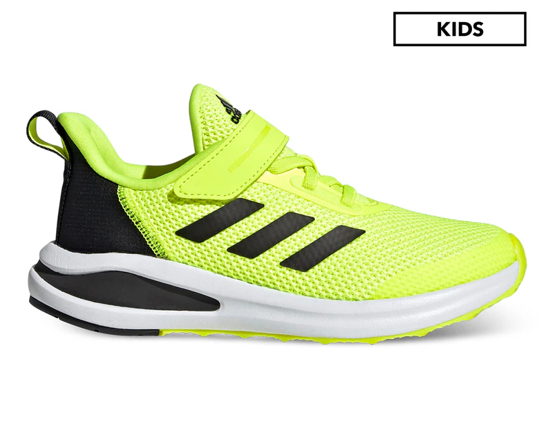 Adidas Boys' Fortarun Running Shoes - Solar Yellow/Core Black/Cloud White
