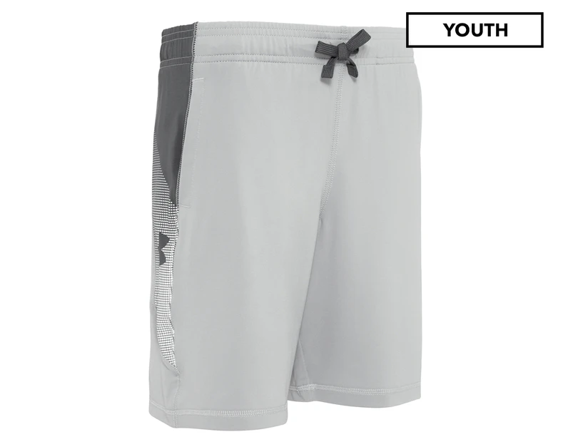 Under Armour Youth Boys' UA Raid Shorts - Grey
