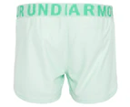 Under Armour Youth Girls' UA Play Up Solid Shorts - Mint