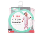 Plum Australia Baby 0.8 TOG Swan Short Sleeve Walker - Pink