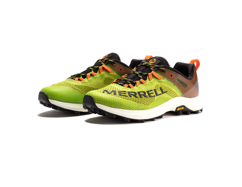 Merrell Mens MTL Long Sky Trail Running Shoes Trainers Sneakers Yellow Sports