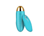 10 Speed Vibrator USB Love Egg Sex Adult Toy Wireless Remote Control Bullet Blue