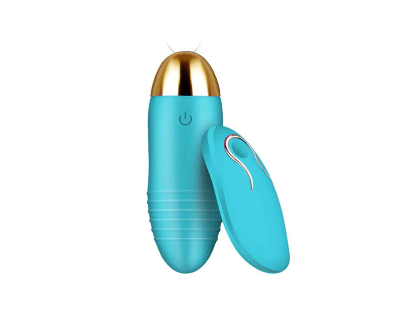 10 Speed Vibrator USB Love Egg Sex Adult Toy Wireless Remote Control Bullet Blue