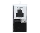 Boxsweden 14x14cm Kloset Square Storage Cube 3-Pack - Black 5