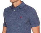 Polo Ralph Lauren Men's Basic Mesh Classic Fit Polo Shirt - Blue