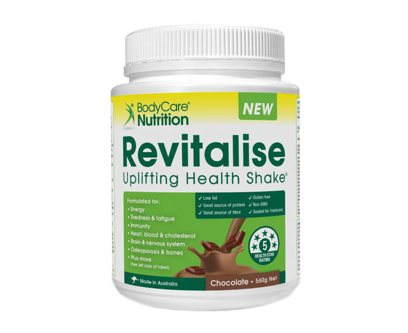 Bodycare Nutrition Revitalise Chocolate 560G