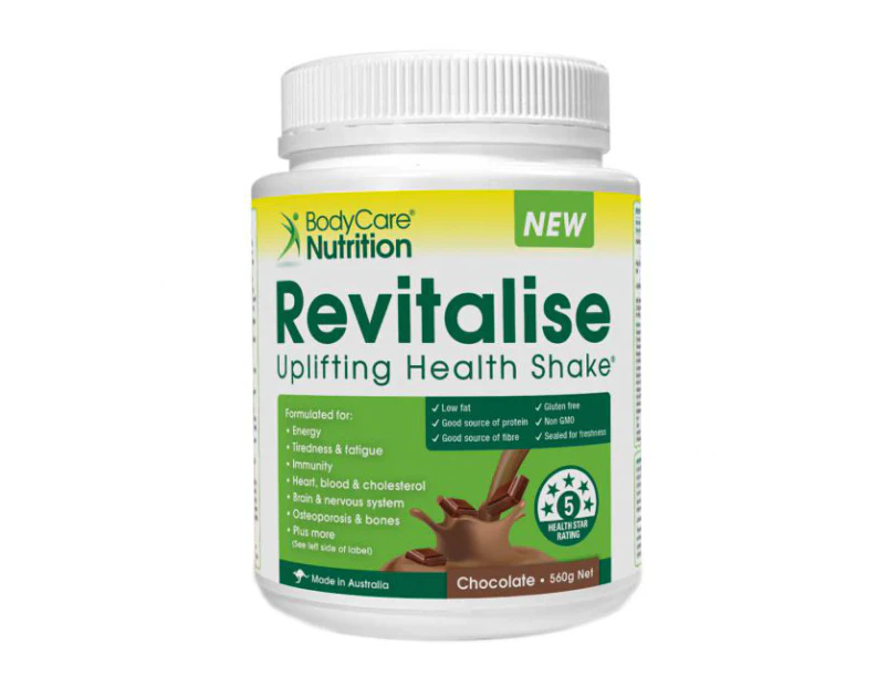 Bodycare Nutrition Revitalise Chocolate 560G