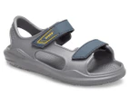 Crocs Kids' Swiftwater Expedition Sandal - Slate Grey/Charcoal