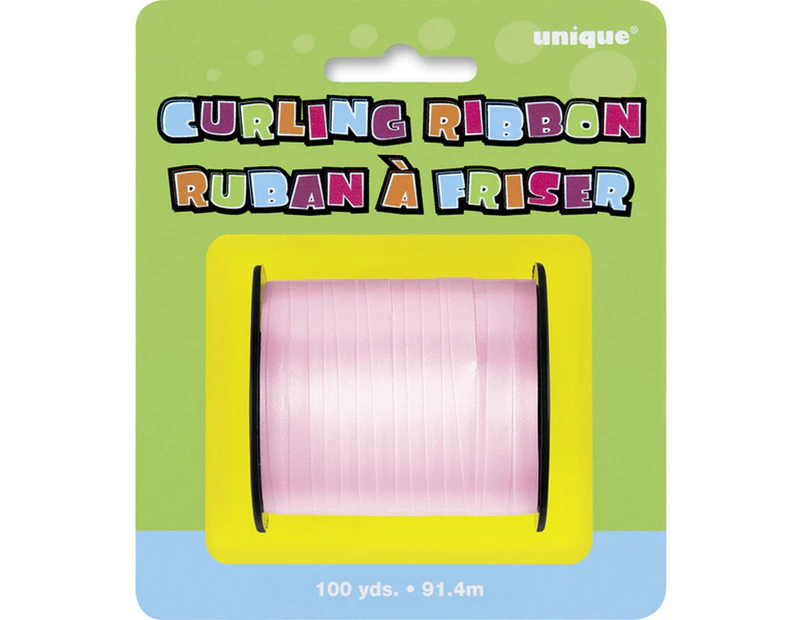 Unique Party Curling Ribbon Roll (100 Yards) (Pastel Pink) - SG4820