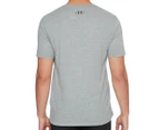 Under Armour Men's Sportstyle Left Chest Graphic Tee / T-Shirt / Tshirt - Grey