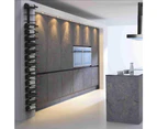 Wall Mounted Wine Rack - Front Facing Wine Bottles