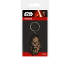 Star Wars Chewbacca Rubber Keyring (Black/Brown) - PM299