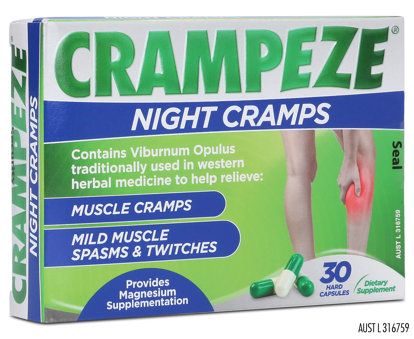 Crampeze Night Cramps 30 Capsules