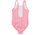 Seafolly Girls' Marrakesh Nights 80's Tank One Piece - Red/White