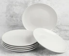Set of 6 Cooper & Co. 19cm Mari Side Plates - White