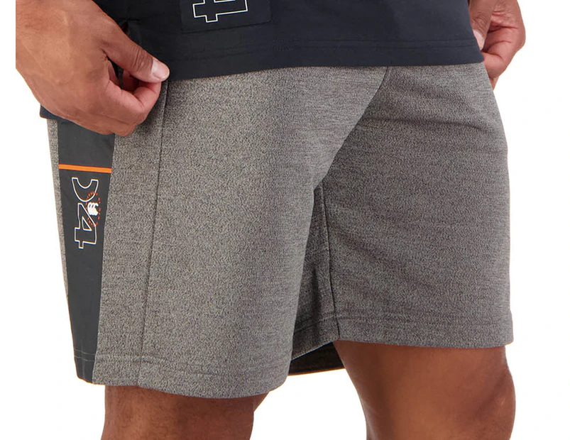 Canterbury Men's Knit Training Shorts - Black/Grey Marle