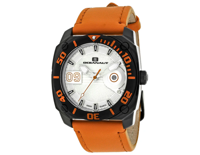 Oceanaut Men's Barletta Silver Dial Watch - OC1344