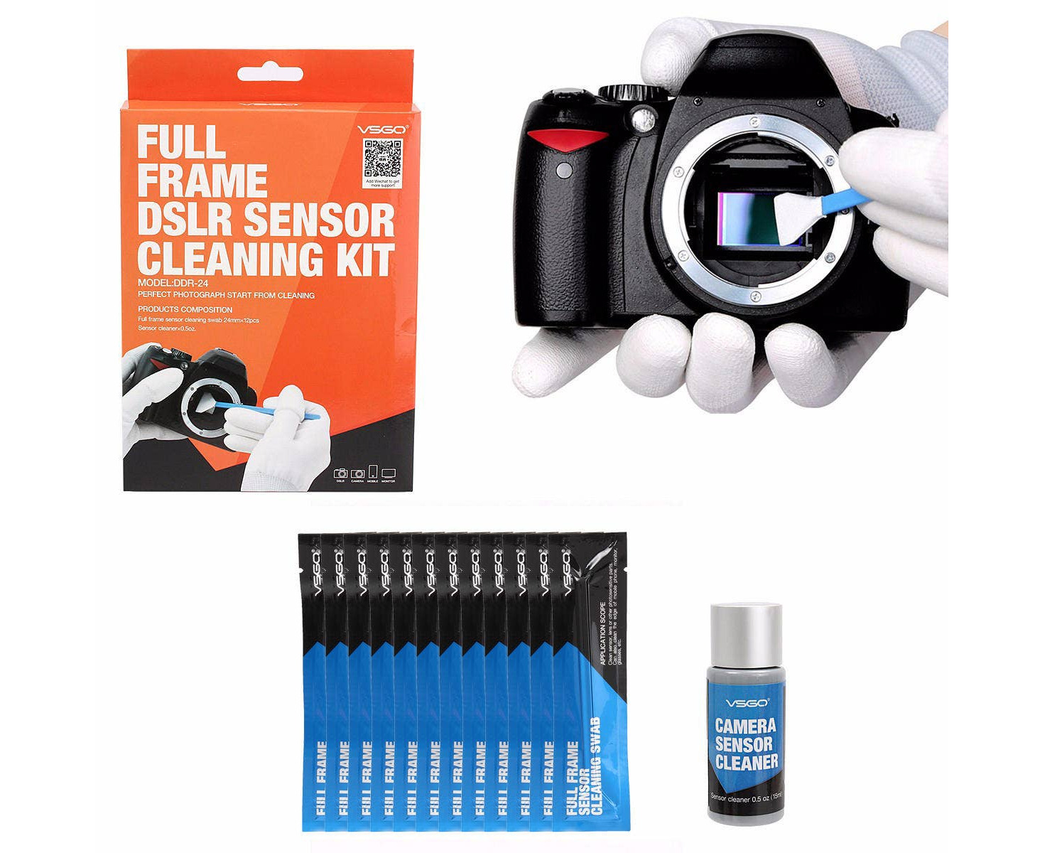 vsgo professional camera cleaning kit