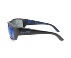 Arnette Cheat Sheet AN4166-06 211555 Matte Black/Blue Mirror Sunglasses