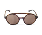 Armani Exchange AX4060S 821373 Polished Tortoise/Brown Women's Sunglasses