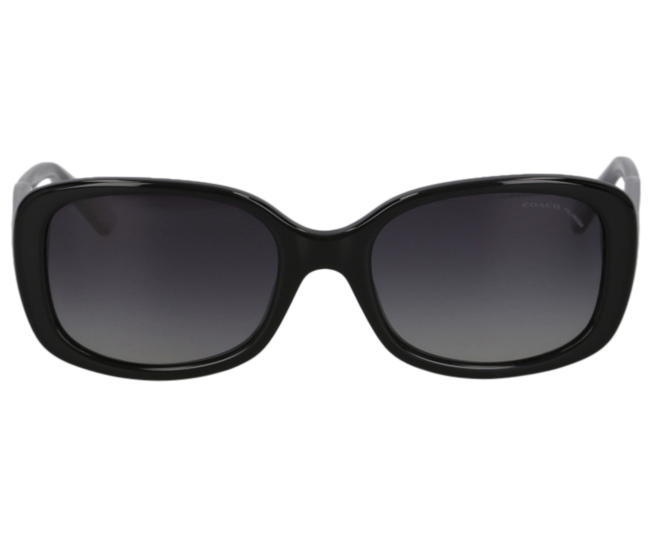 Coach Rectangle 5002t3 Sunglasses - Black | Catch.co.nz