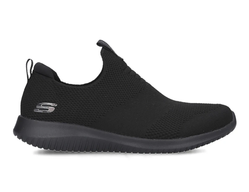 Women's Ultra Flex First Take Slip-On Shoes - Black |