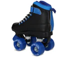 SFR Boys' Vision Quad Roller Skates - Black/Blue