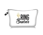 Ring Bearer Bride To Be Cosmetic Bag