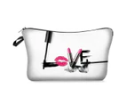 Love Cosmetic Bag for Travel