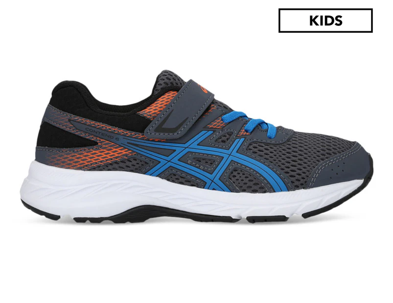 ASICS Pre-School Boys' Contend 6 Running Shoes - Grey/Directoire Blue