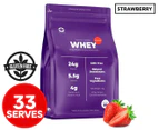 Pure-Product Premium Quality Whey Protein Isolate/Concentrate Strawberry 1kg / 33 Serves