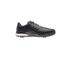 adidas 360 Boost Classic Golf Shoes - Core Black/Gold Met. -  Mens Leather, Synthetic