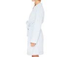 Calvin Klein Sleepwear Women's Fluffy Textured Robe - Haze