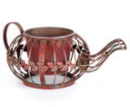 Willow & Silk Antique Teapot Pot Planter
