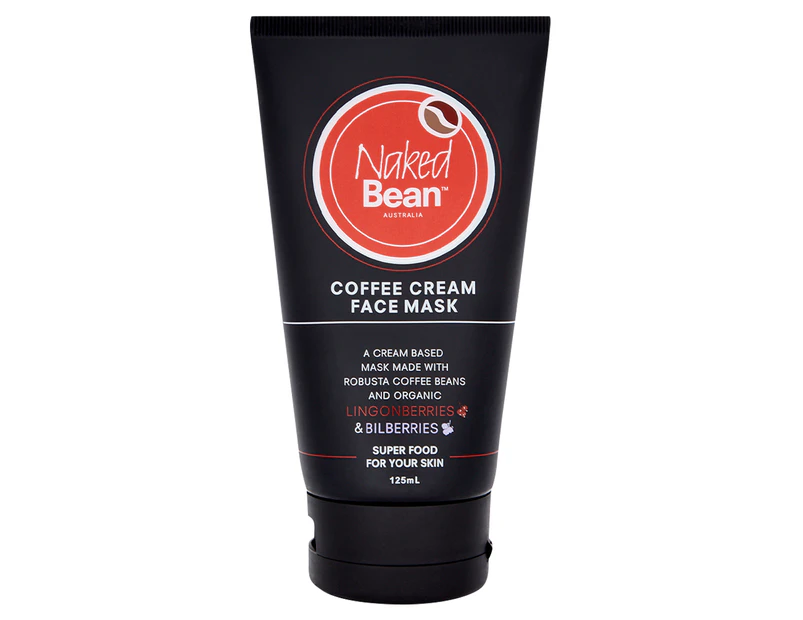 Naked Bean Coffee Cream Face Mask 125mL