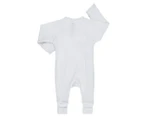 Bonds Baby Pointelle Coverall Cozysuit - White