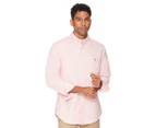 Polo Ralph Lauren Men's Long Sleeve Custom Fit Shirt - Pink