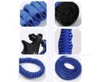 NOVBJECT 15M/50Ft Pocket Water Pipe Anti Kink Expandable Garden Hose 7in1 Spray Nozzle 5