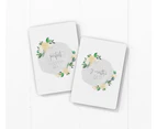Toucan Antique Bloom Baby Milestone Cards