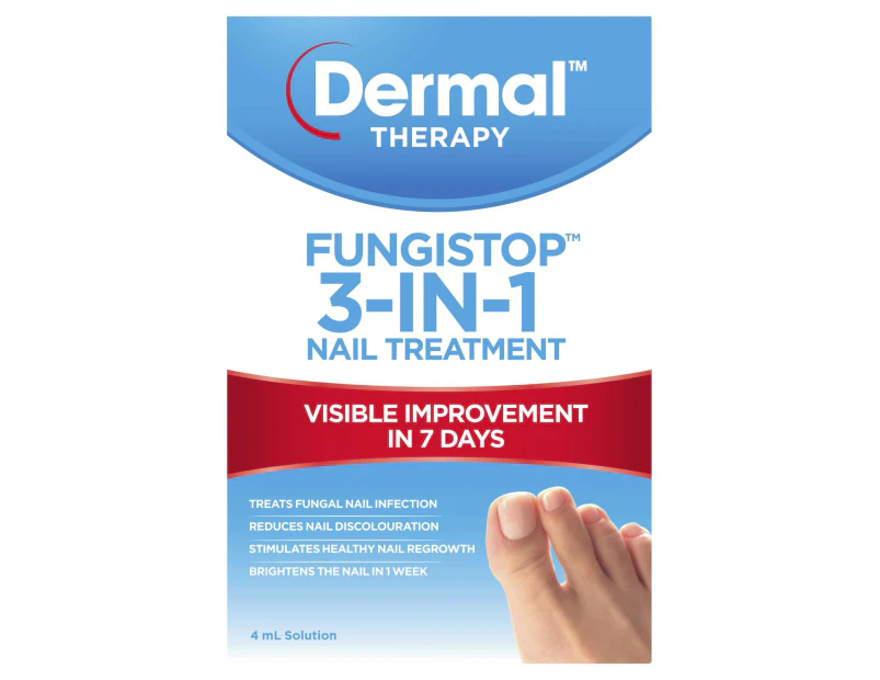 Dermal Therapy Fungistop 3-In-1 Nail Treatment 4ml