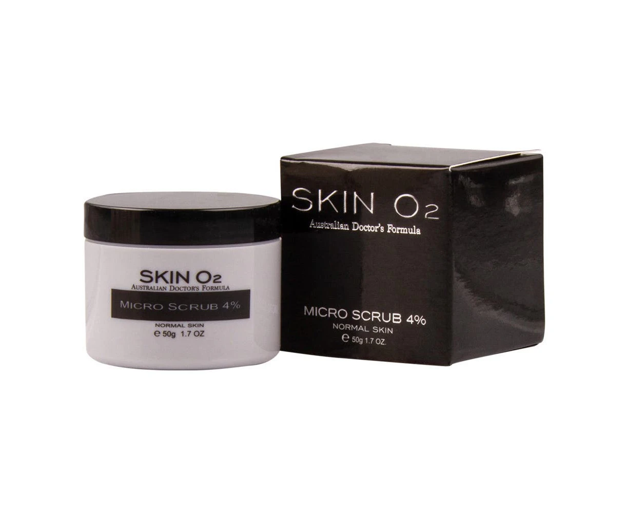 Skin O2 Micro 4% Cream Exfoliator 50g