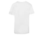 DKNY Youth Boys' Blurry Square Graphic Tee / T-Shirt / Tshirt - White