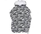 Trespass Childrens/Kids Logan Poncho Towel (Zebra Print) - TP4938