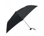 SNOWGUM Ultra Light Travel Umbrella Black 90cm Aluminium Lightweight Weathergear - Black