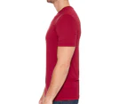 Oakley Men's Bark New Short Sleeve Tee / T-Shirt / Tshirt - Raspberry