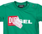 Diesel Baby Knit Tee / T-Shirt / Tshirt - Grass Green