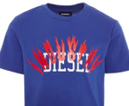 Diesel Youth Boys' Diego10 Maglietta Tee / T-Shirt / Tshirt - Surf The Web