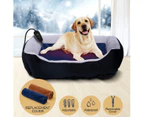 Heated Dog Cat Pad Puppy Electric Heater Blanket Pet Heating Bed Doggy Mat Thermal Protection 60x45cm L