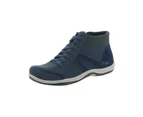 Easy Street Women's Boots - Ankle Boots - Navy Leather/Suede