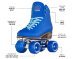 Crazy Skates RETRO Roller Skates - Blue